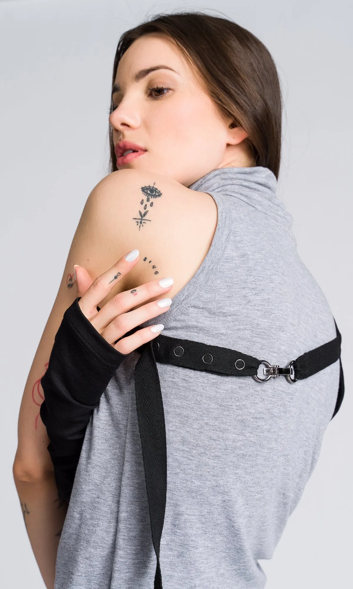 One Sleeve Harness Shrug