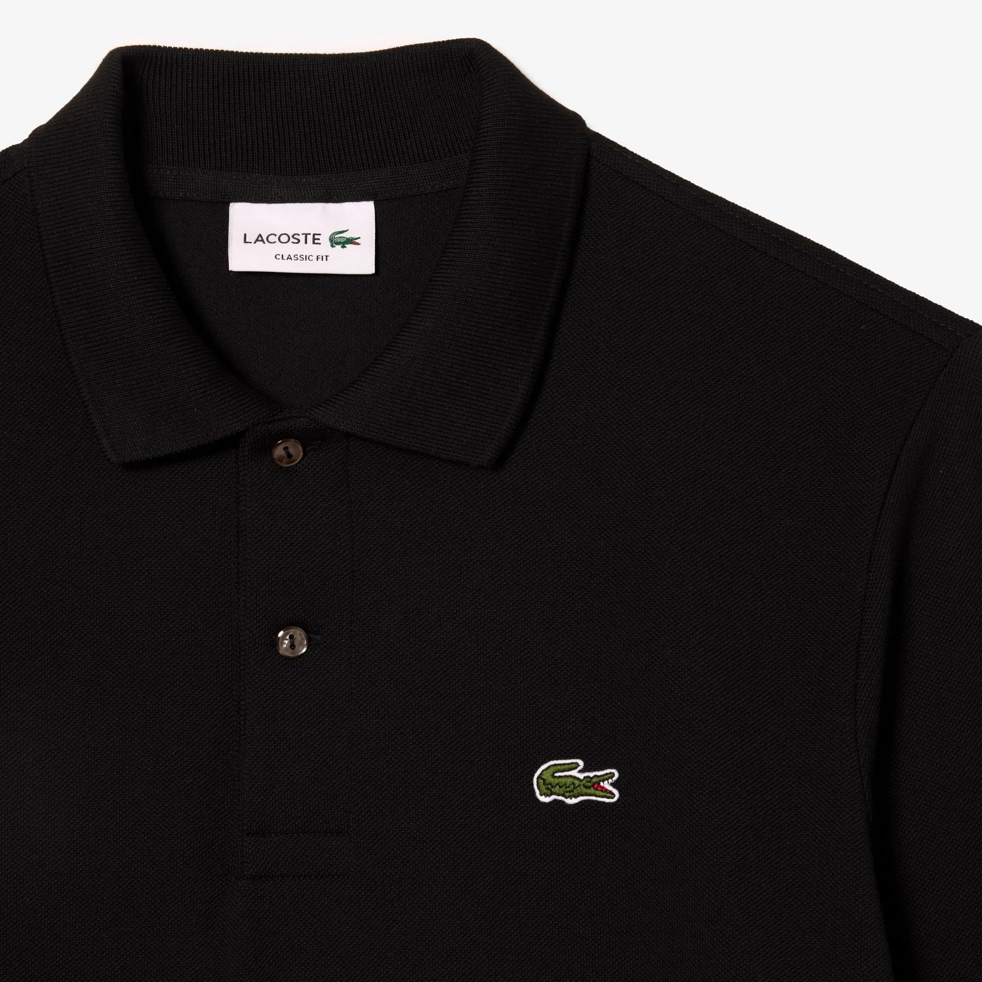 Original L.12.12 Long Sleeve Cotton Polo Shirt