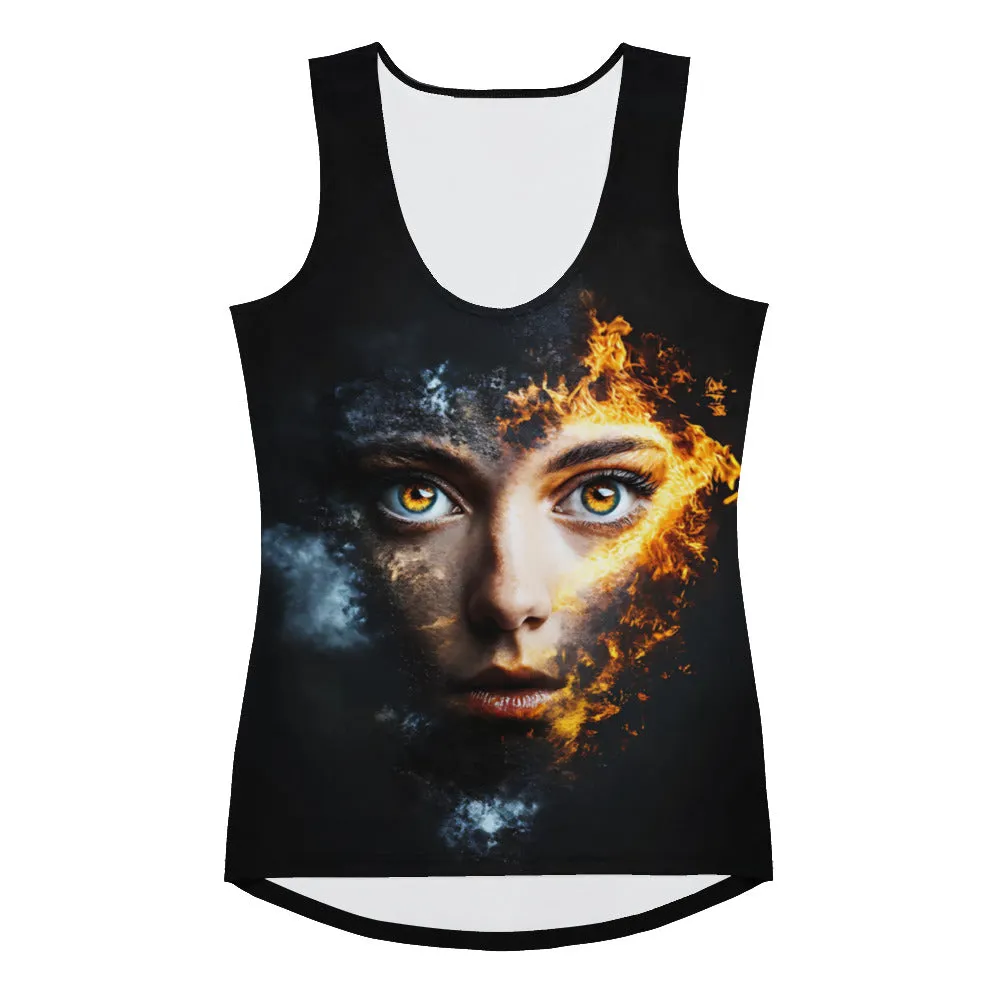 Passion Blaze Sublimation Cut & Sew Tank Top