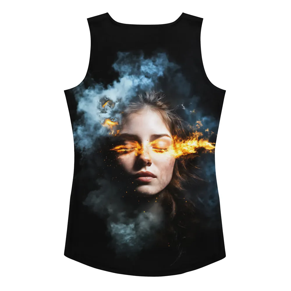 Passion Blaze Sublimation Cut & Sew Tank Top