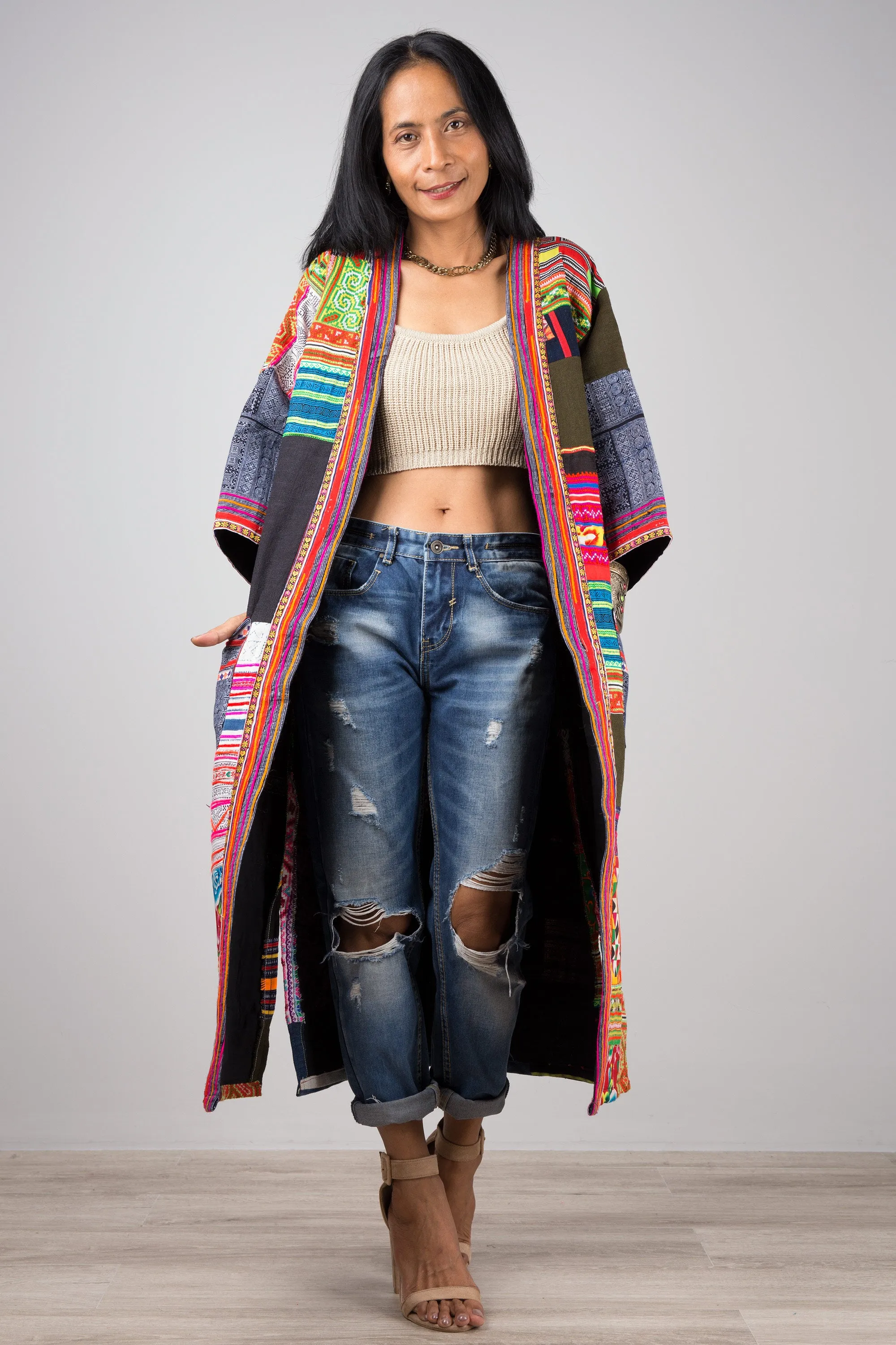 Patchwork jacket