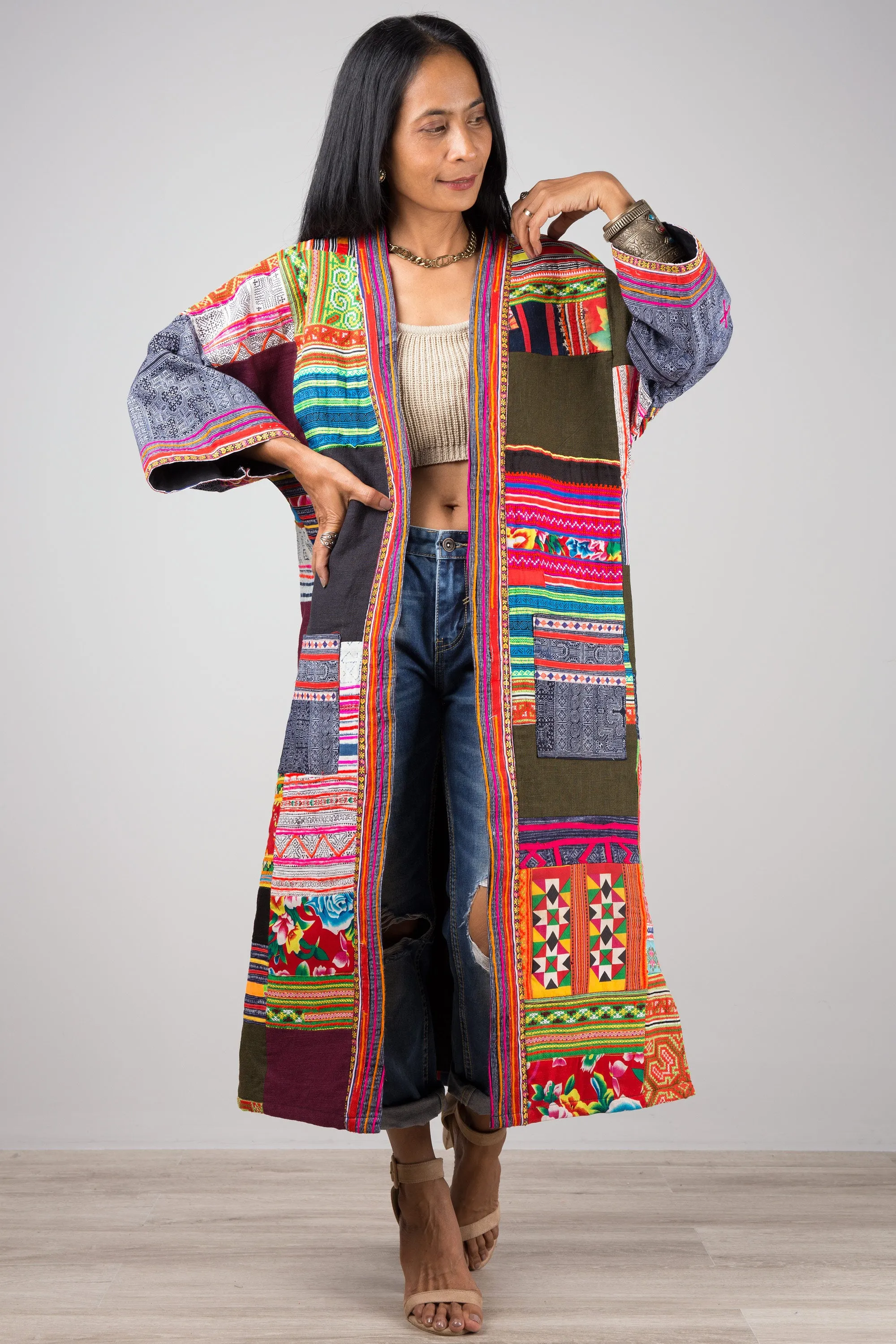 Patchwork jacket
