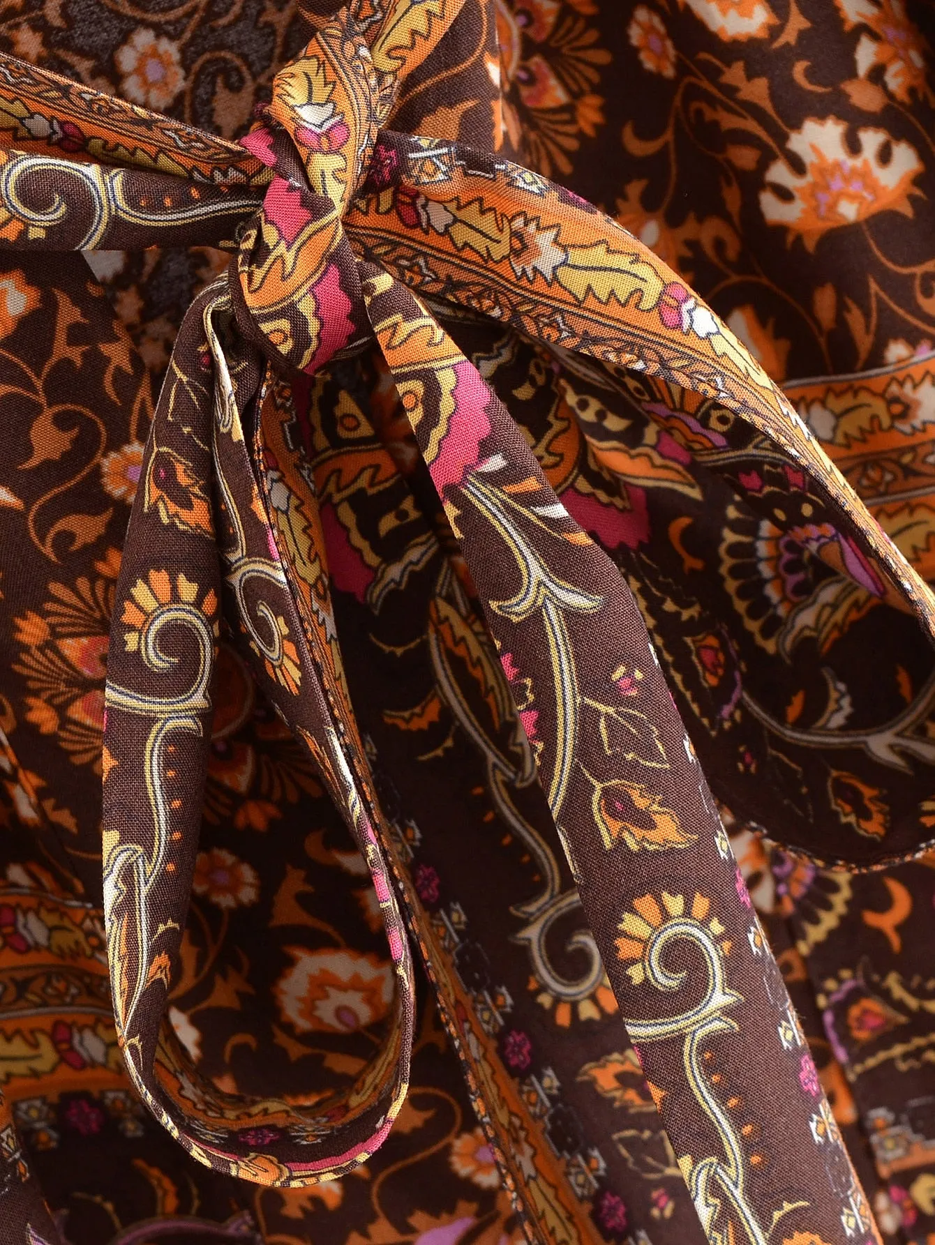 River Moss Boho Short Kimono