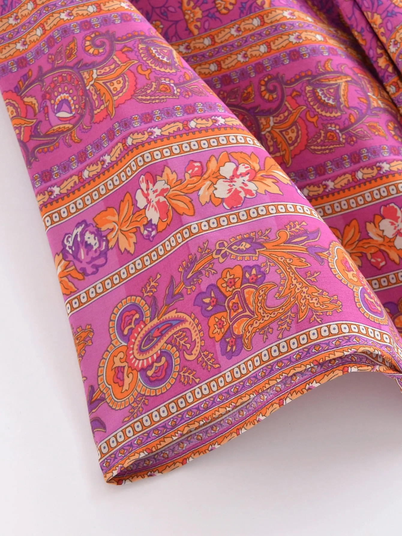 River Moss Boho Short Kimono