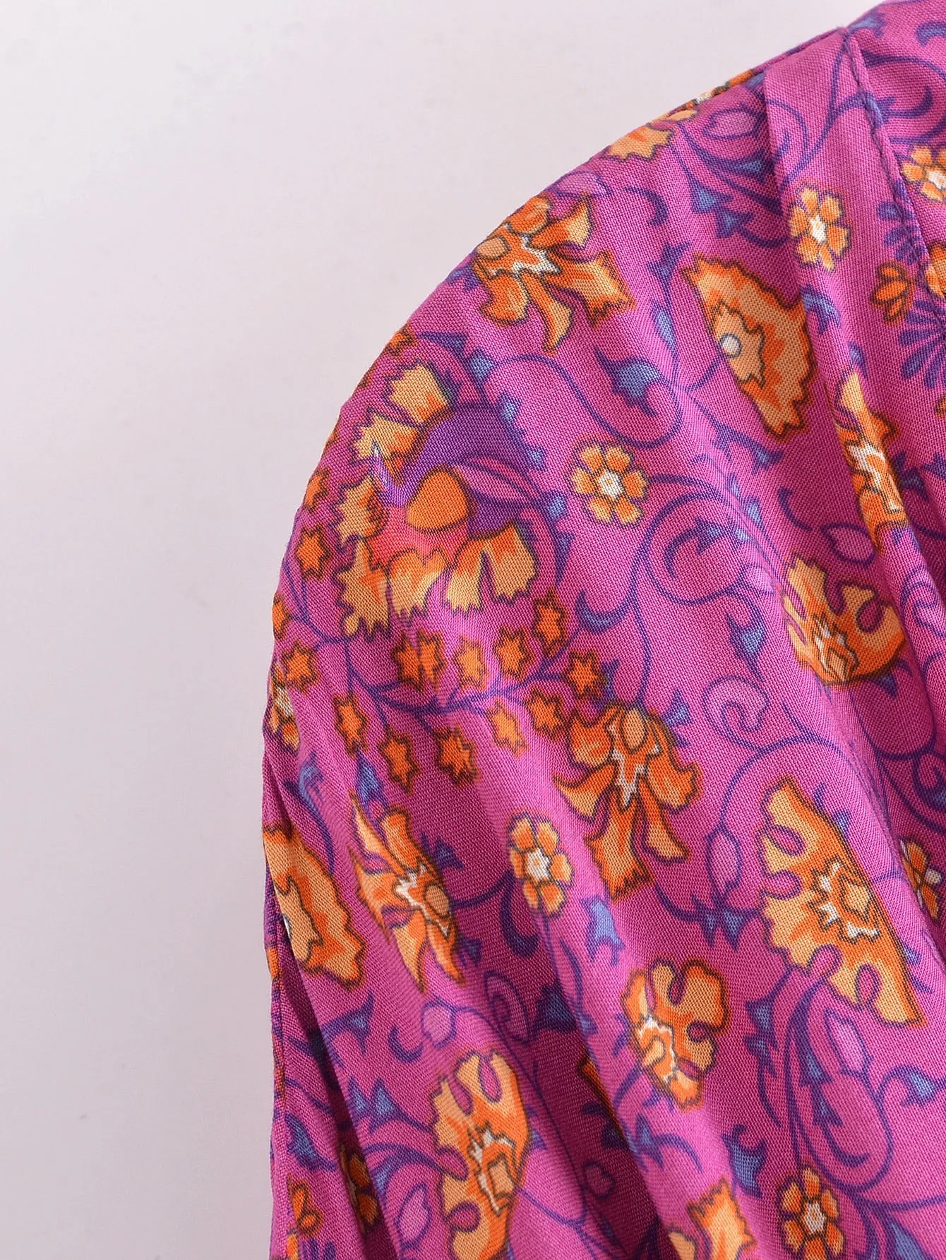 River Moss Boho Short Kimono