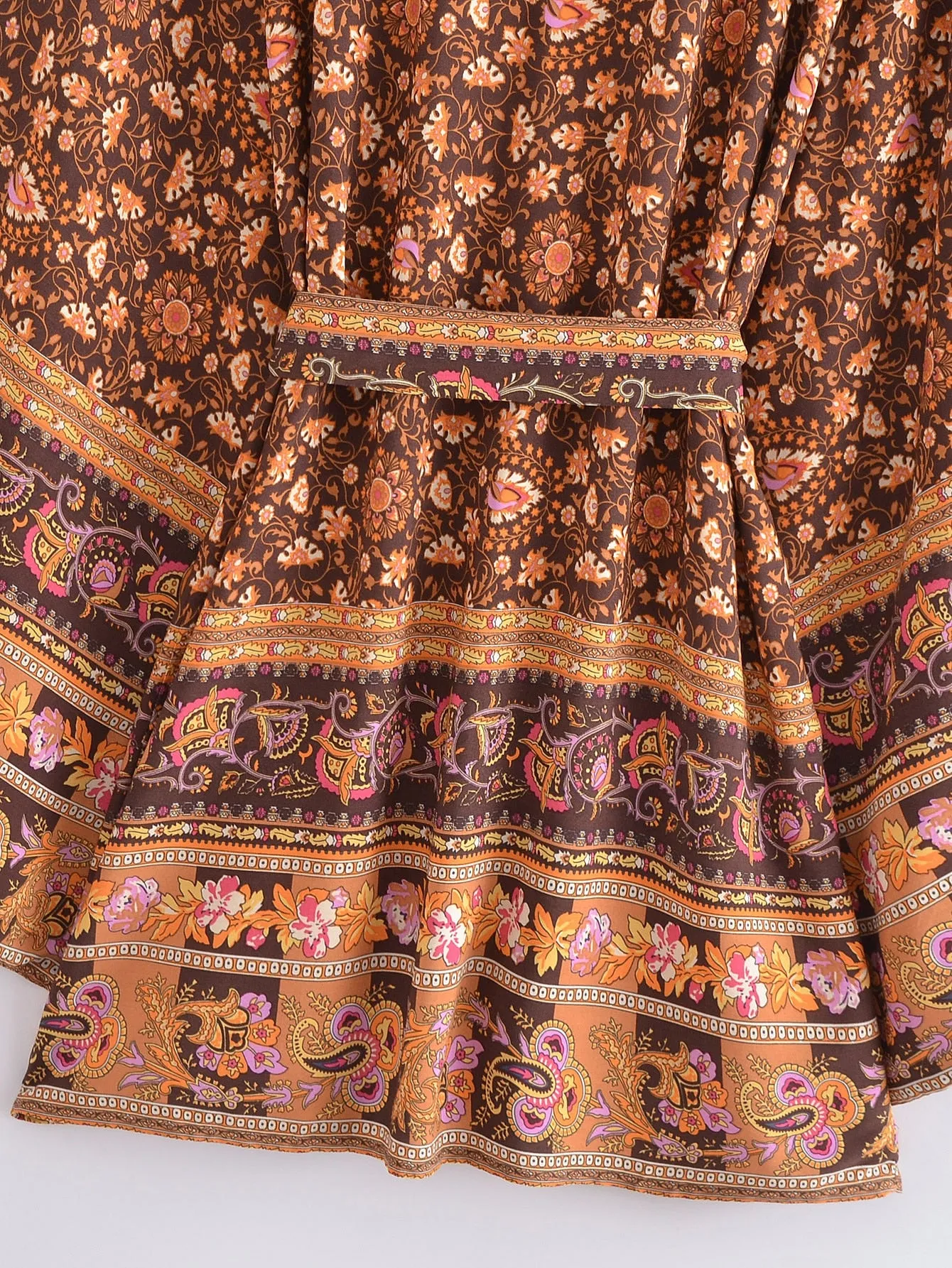 River Moss Boho Short Kimono