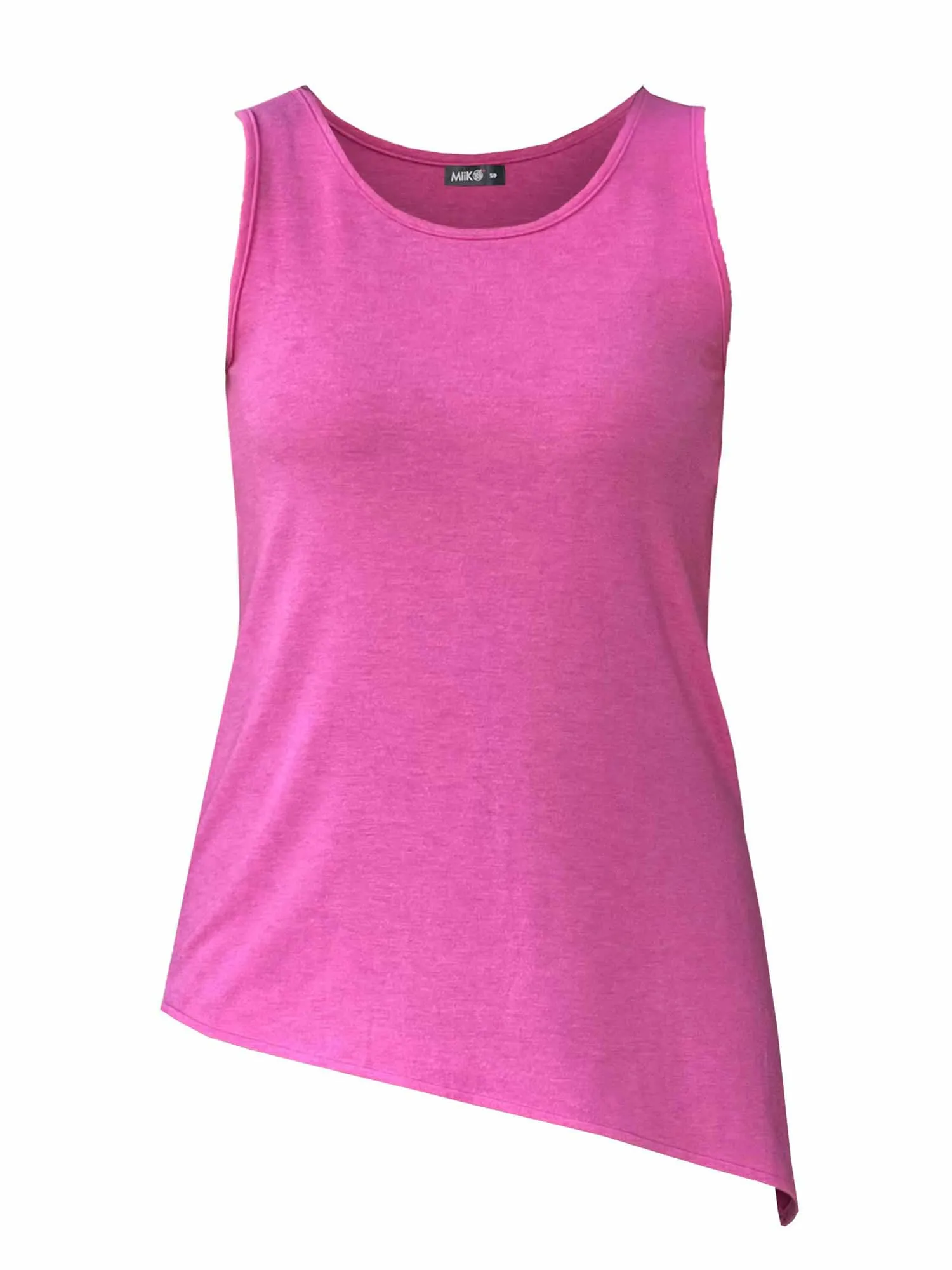 Ruba reversible neckline asymmetrical tank