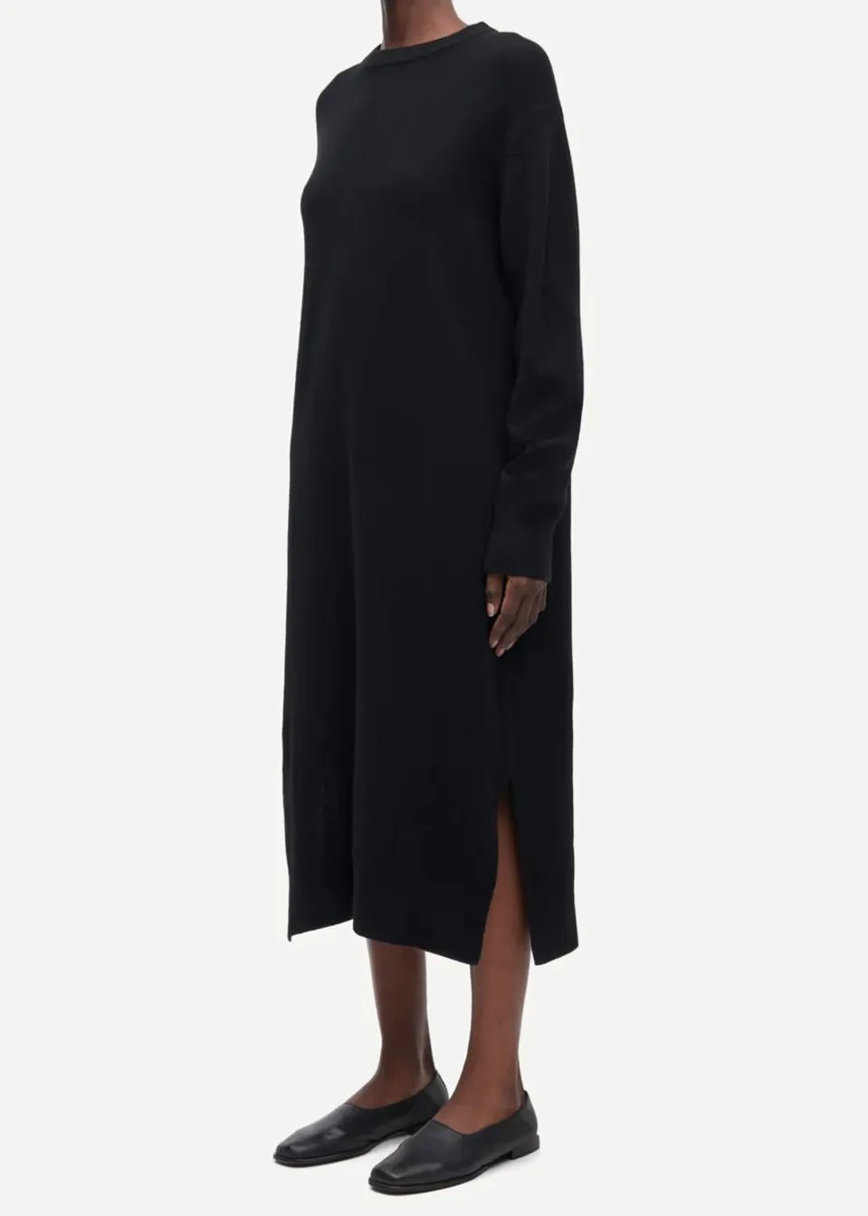 SACHARLOTTE KNIT DRESS | BLACK