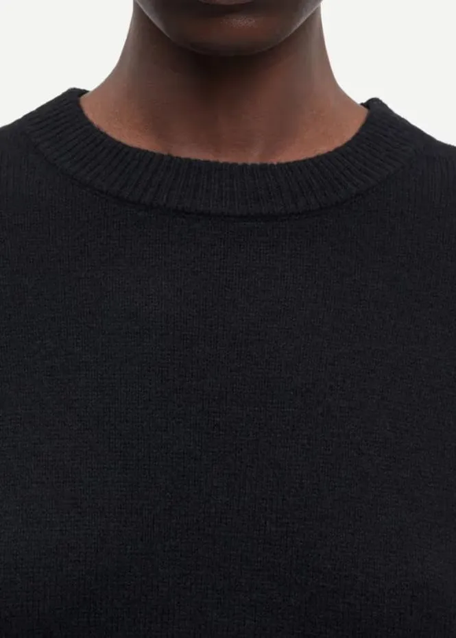 SACHARLOTTE KNIT DRESS | BLACK