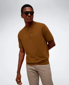 Short Sleeve Sweater Polo