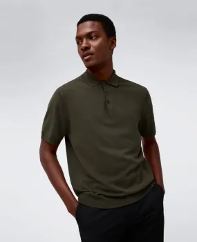 Short Sleeve Sweater Polo