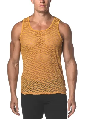 Squiggly Stretch Tank Top