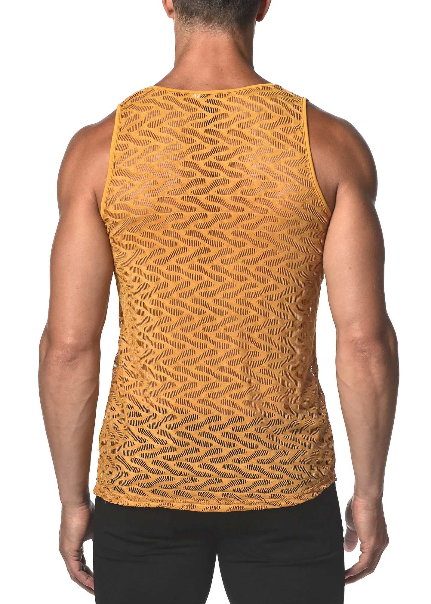 Squiggly Stretch Tank Top