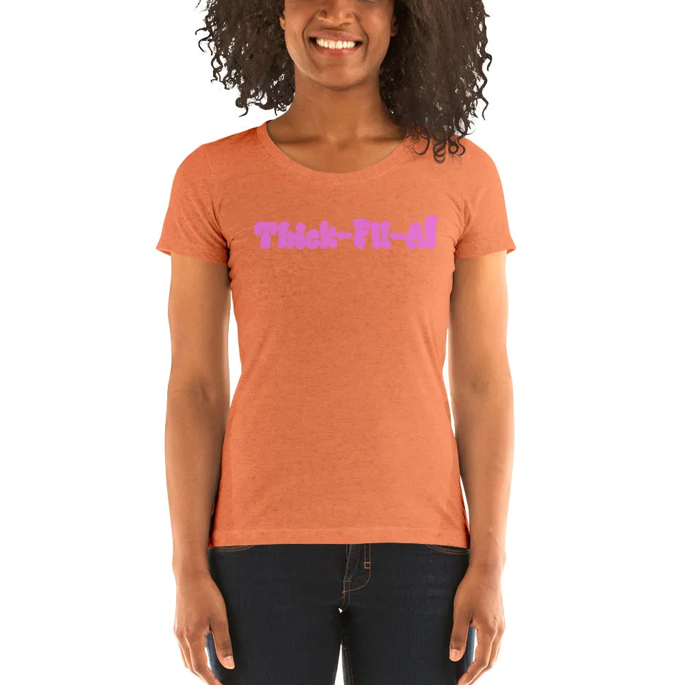 Thick Fil A Ladies' short sleeve t-shirt