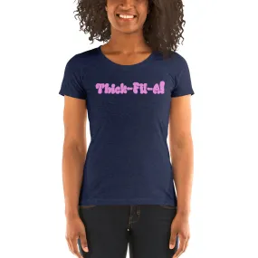 Thick Fil A Ladies' short sleeve t-shirt