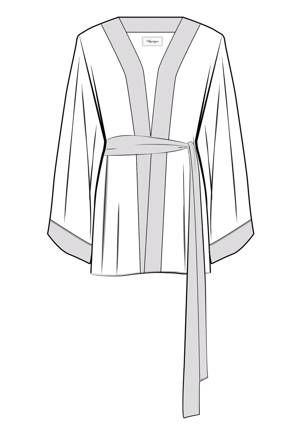 Tribal - Sun Kimono (Neon Pink)