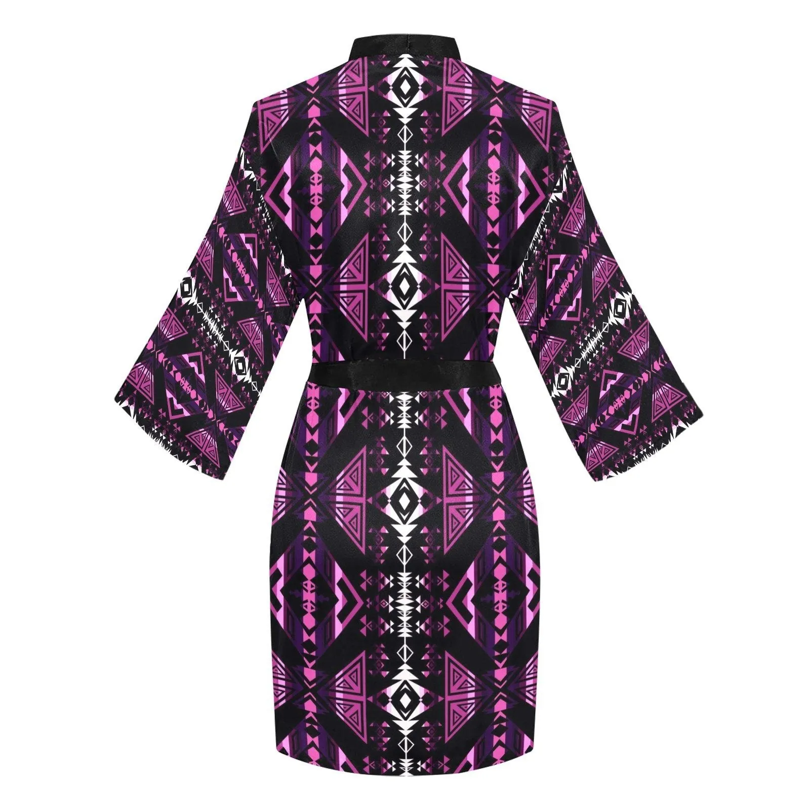Upstream Expedition Moonlight Shadows Long Sleeve Satin Robe
