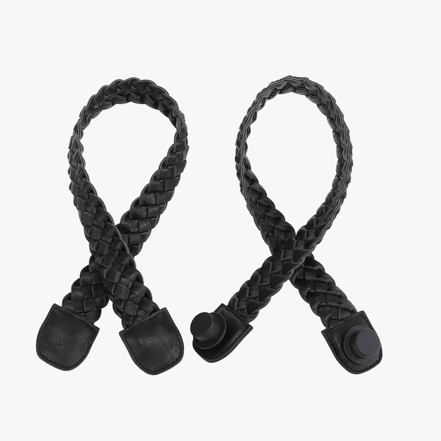 VSTPB Braided Straps for Versa Tote: Brown