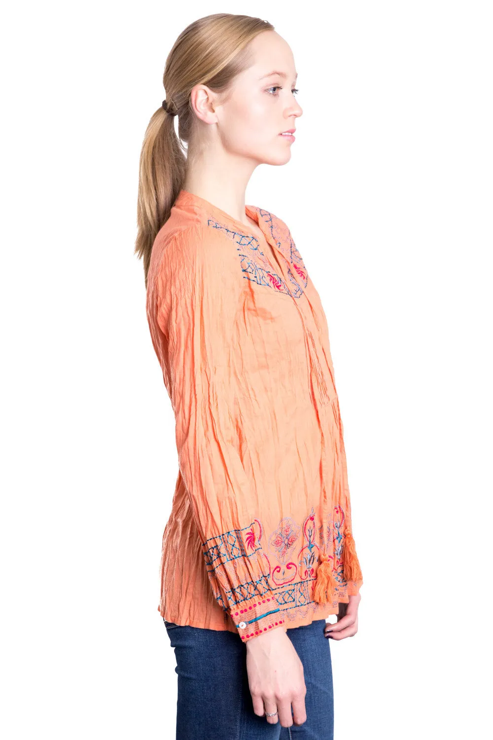 Waterloo Shirt in Tangerine