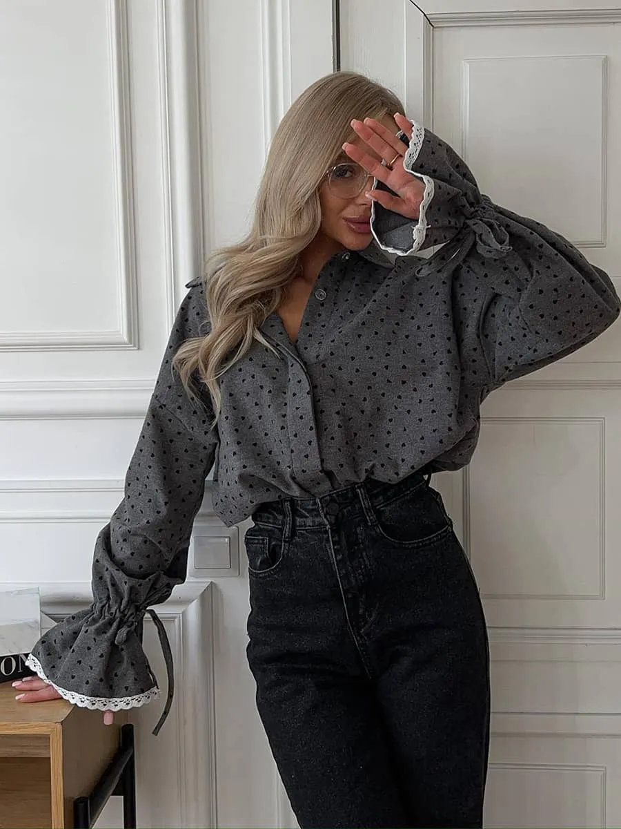 Women's printed shirt