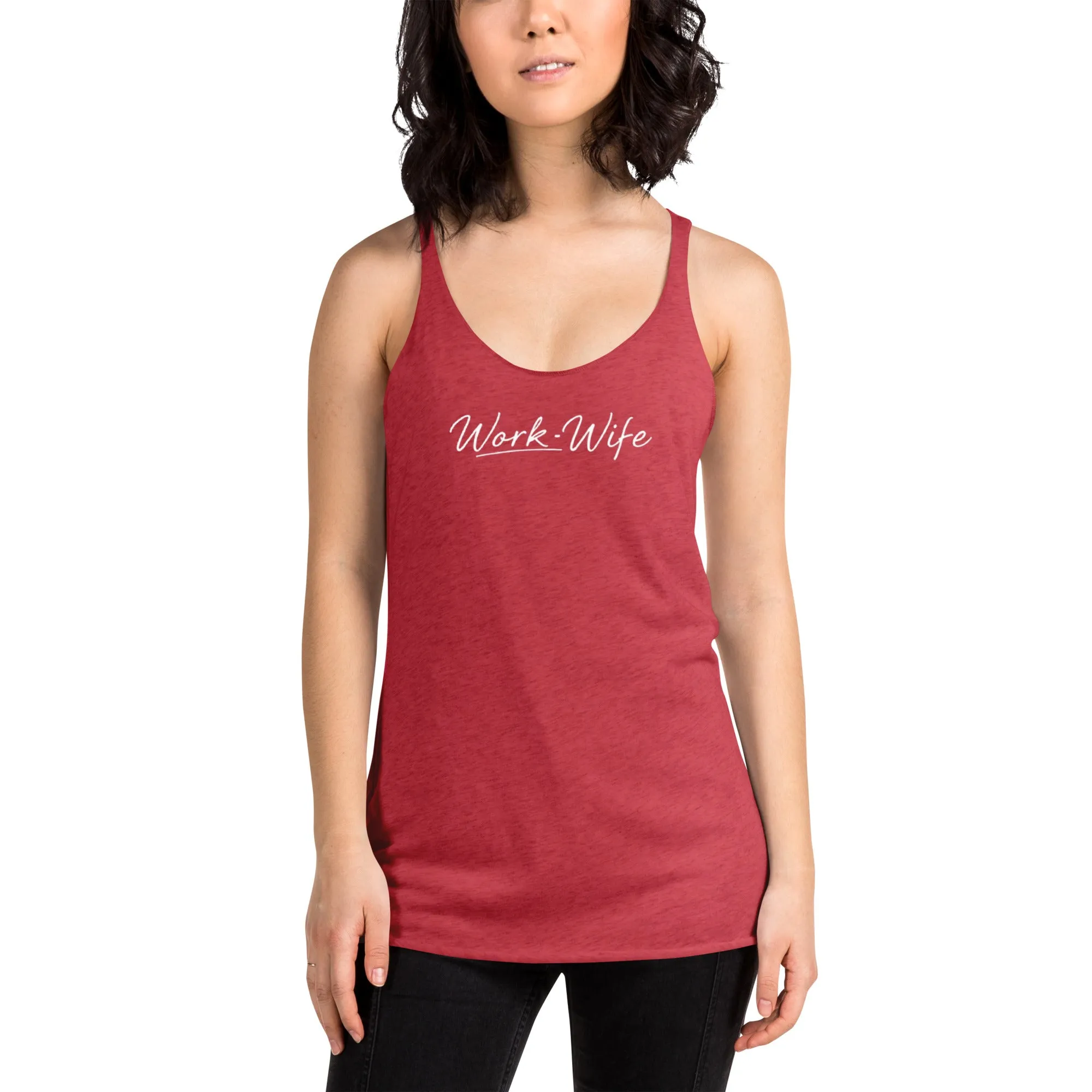Work Wife Women's Racerback Tank