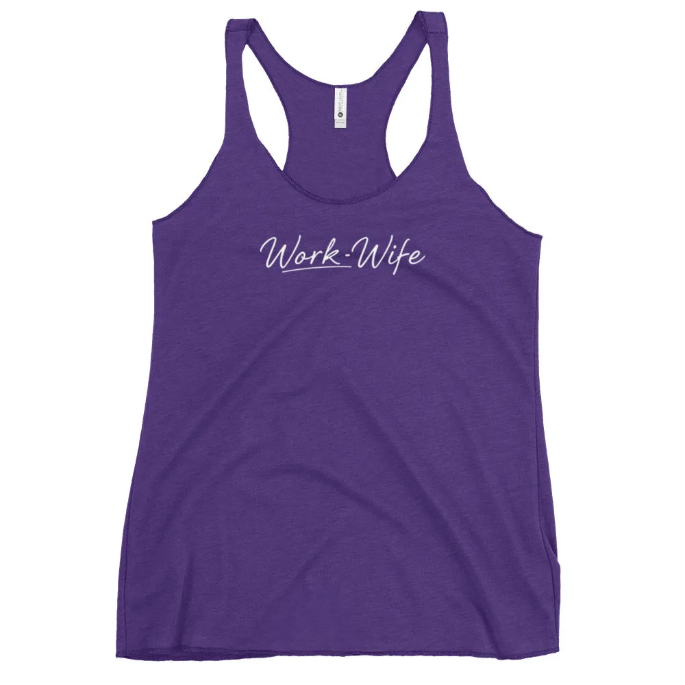 Work Wife Women's Racerback Tank