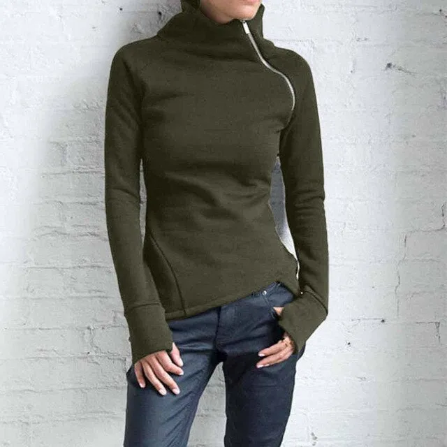 ZANZEA Winter Warm Hoodie - Women's